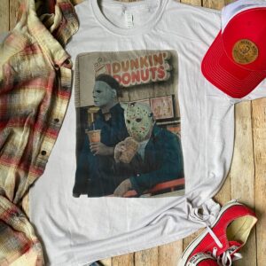 Drunkin Donut Horror Movie Halloween Shirt