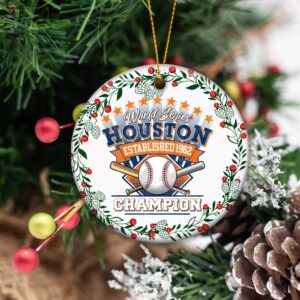 MLB Houston Astros World Series 2022 Champions Ornament