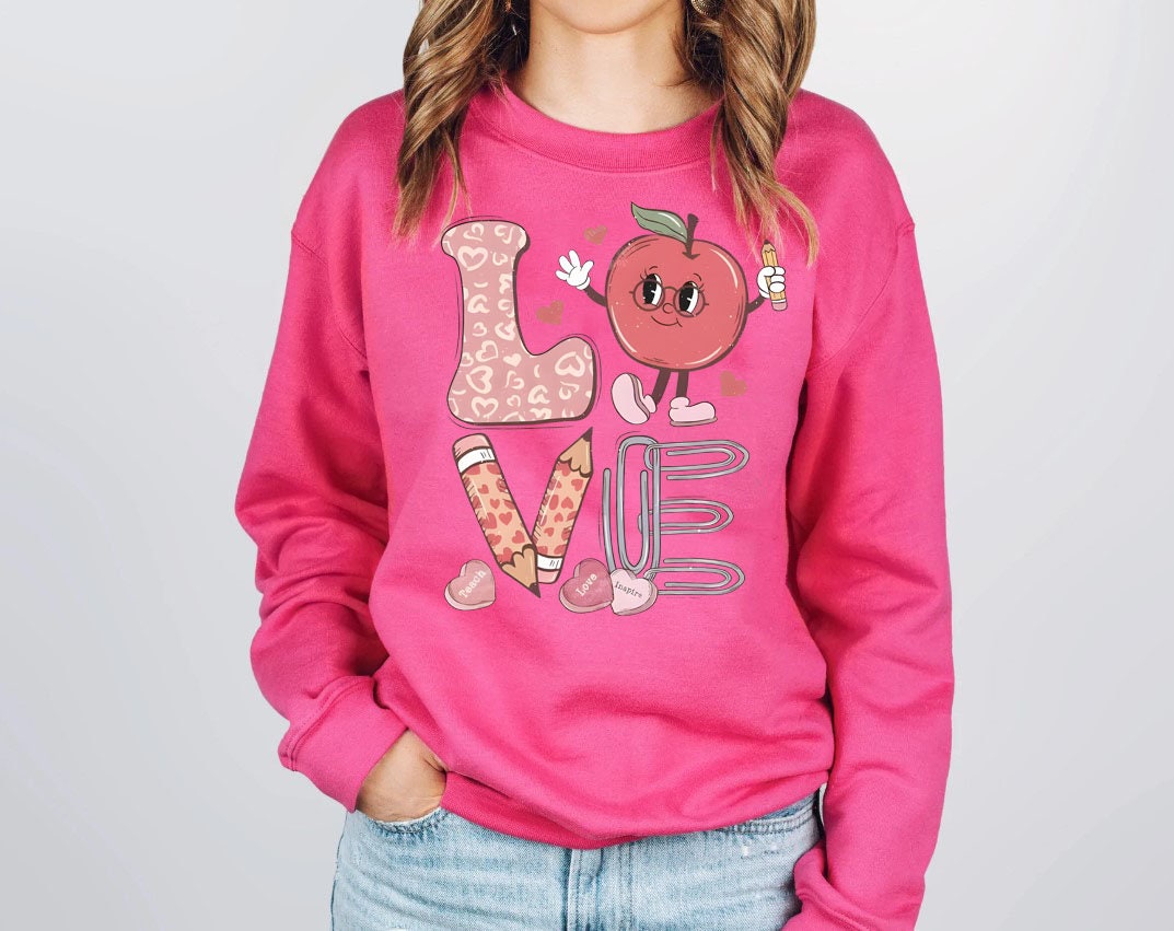Love Candy Conversation Hearts Funny Valentine's Day Sweatshirt Love Candy Conversation Hearts Funny Valentine's Day Sweatshirt