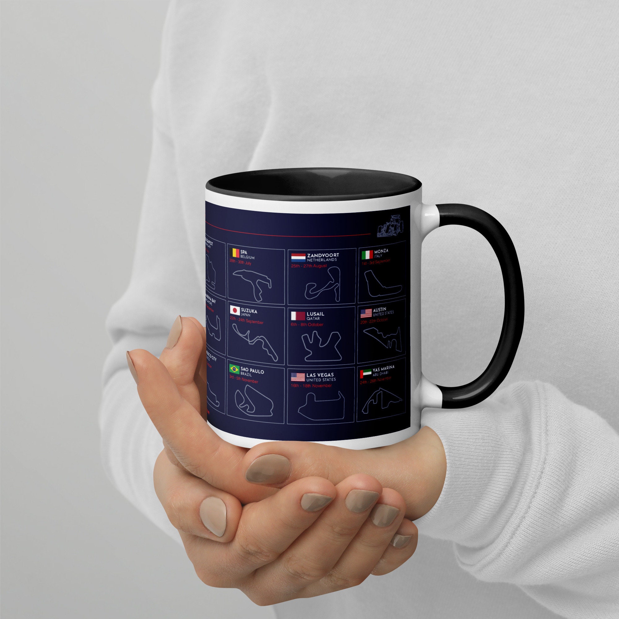 2023 Formula One Schedule Calendar Mugs F1 Gift For Fan 2023 Formula One Schedule Calendar Mugs F1 Gift For Fan
