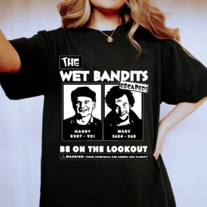 The Wet Bandits Home Alone Movie Birthday Gift Shirt