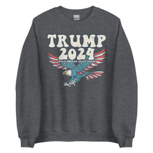 Trump 2024 MAGA Distressed Unisex Sweatshirt
