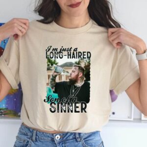 Jelly Roll American Rock Singer Shirt, Son of a Sinner Tee